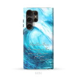 Mightier than the waves of the sea Christian phone case Samsung Galaxy S23 Ultra / Tough Case