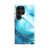 Mightier than the waves of the sea Christian phone case Samsung Galaxy S24 Ultra / Tough Case