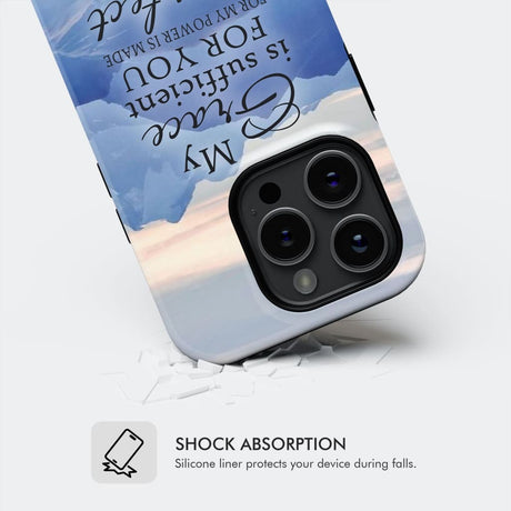 My grace is sufficient for you 2 Corinthians 12:9 phone case