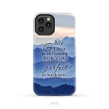 My grace is sufficient for you 2 Corinthians 12:9 phone case iPhone 11 Pro / Tough Case