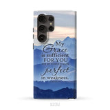 My grace is sufficient for you 2 Corinthians 12:9 phone case Samsung Galaxy S23 Ultra / Tough Case