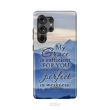 My Grace Is Sufficient For You 2 Corinthians 12:9 Phone Case Samsung Galaxy S25 Ultra / Tough Case