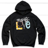 No Greater Love Hoodie Black / S