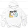 Christian Easter Hoodies, No Greater Love Hoodie White / S