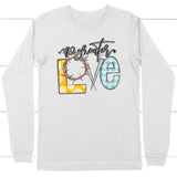No Greater Love Long Sleeve Shirt White / S