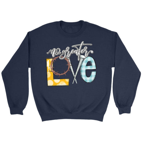 No Greater Love Sweatshirt Navy / S