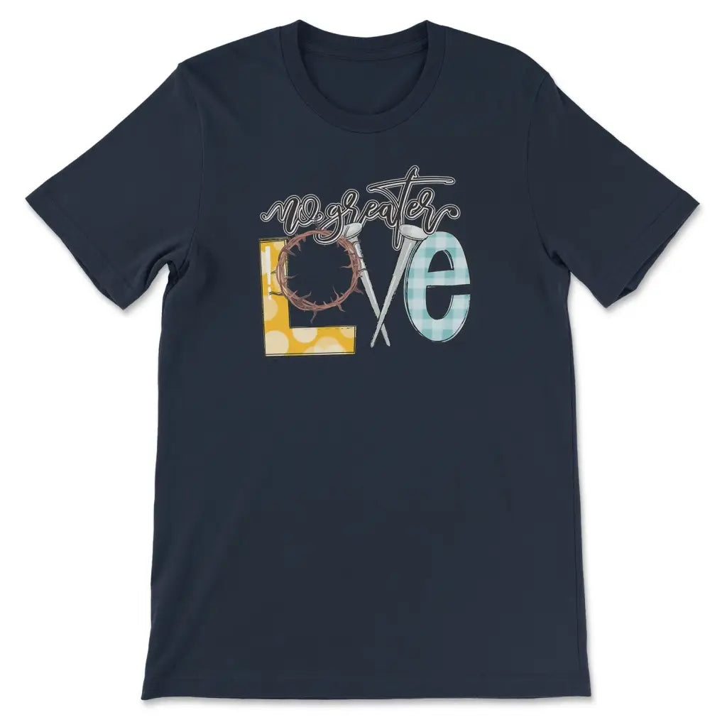No Greater Love Women’s T-Shirt Navy / S