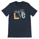 No Greater Love Women’s T-Shirt Navy / S