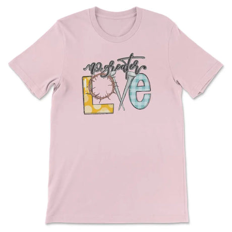 No Greater Love Women’s T-Shirt Pink / S