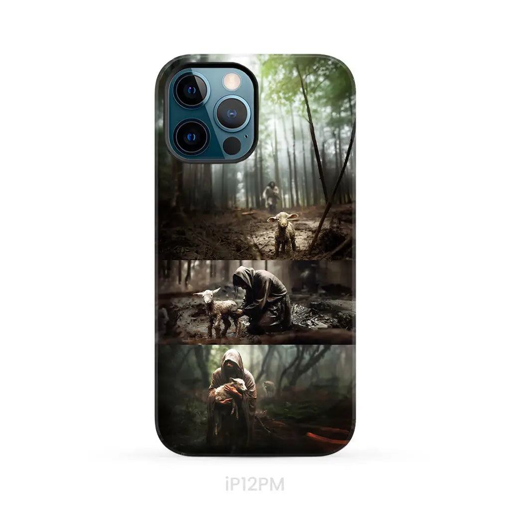 (No Text) He Ran He Rescued He Carried Phone Case iPhone 12 Pro Max / Tough Case