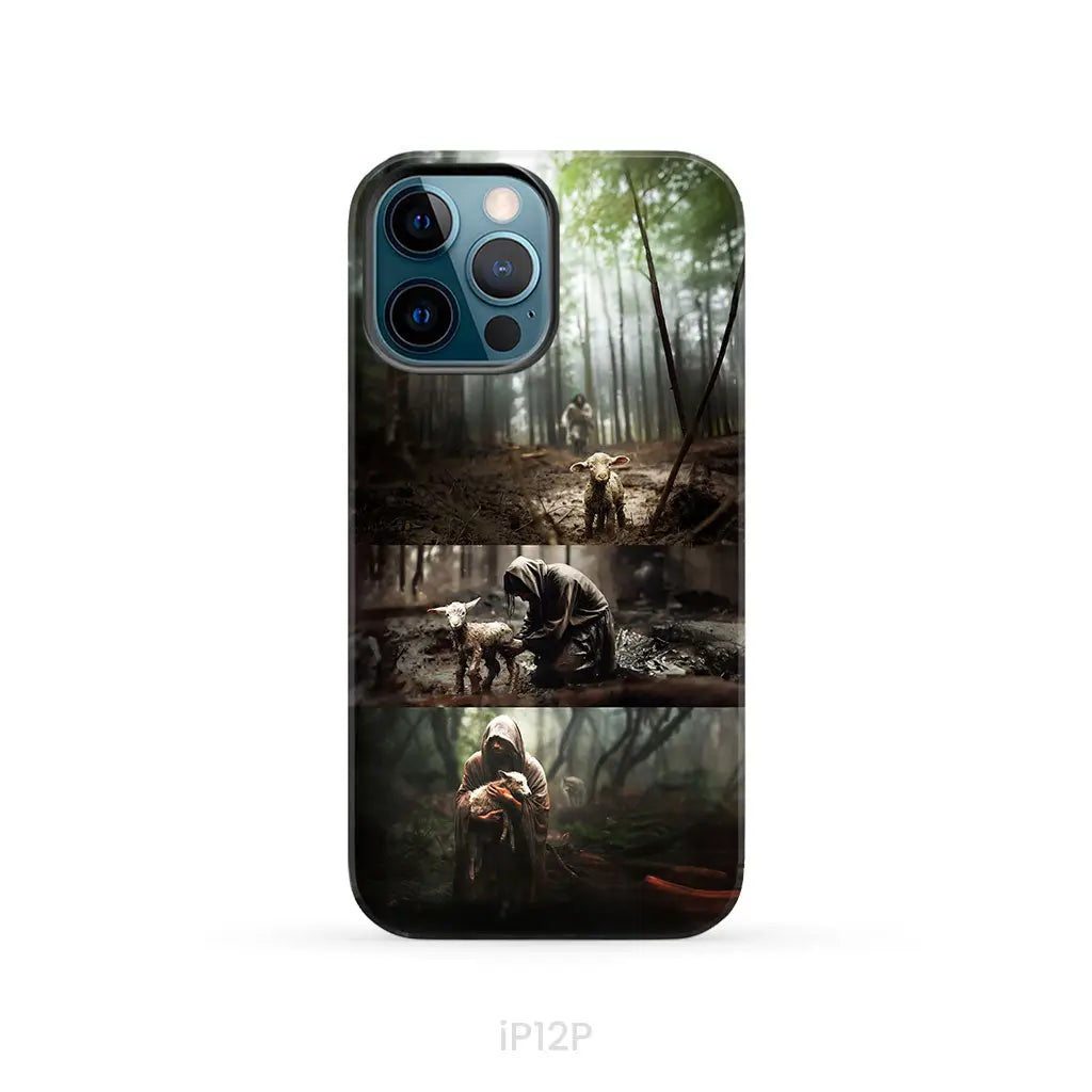 (No Text) He Ran He Rescued He Carried Phone Case iPhone 12 Pro / Tough Case