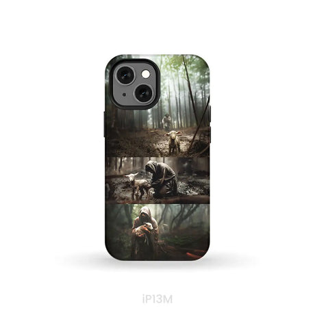 (No Text) He Ran He Rescued He Carried Phone Case iPhone 13 Mini / Tough Case