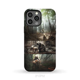 (No Text) He Ran He Rescued He Carried Phone Case iPhone 13 Pro Max / Tough Case