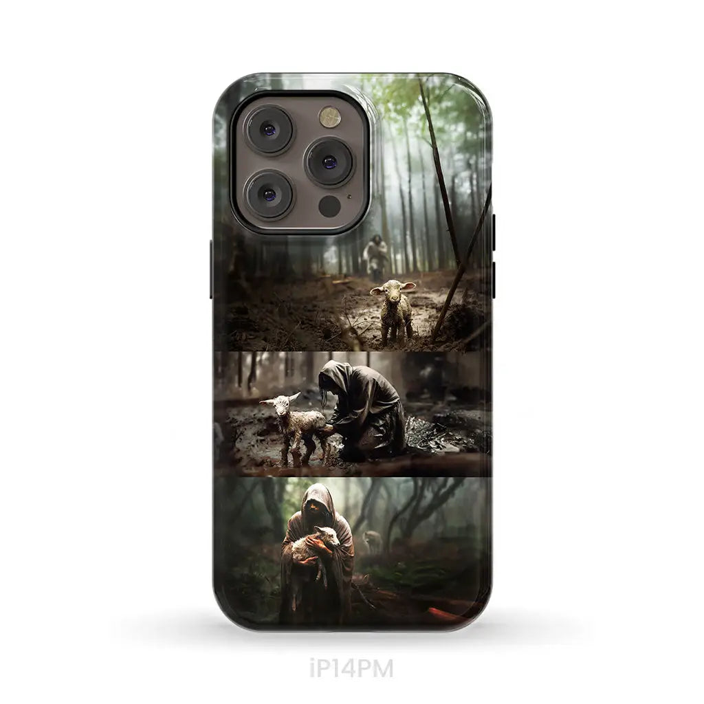(No Text) He Ran He Rescued He Carried Phone Case iPhone 14 Pro Max / Tough Case