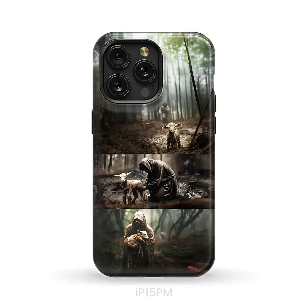 (No Text) He Ran He Rescued He Carried Phone Case iPhone 15 Pro Max / Tough Case