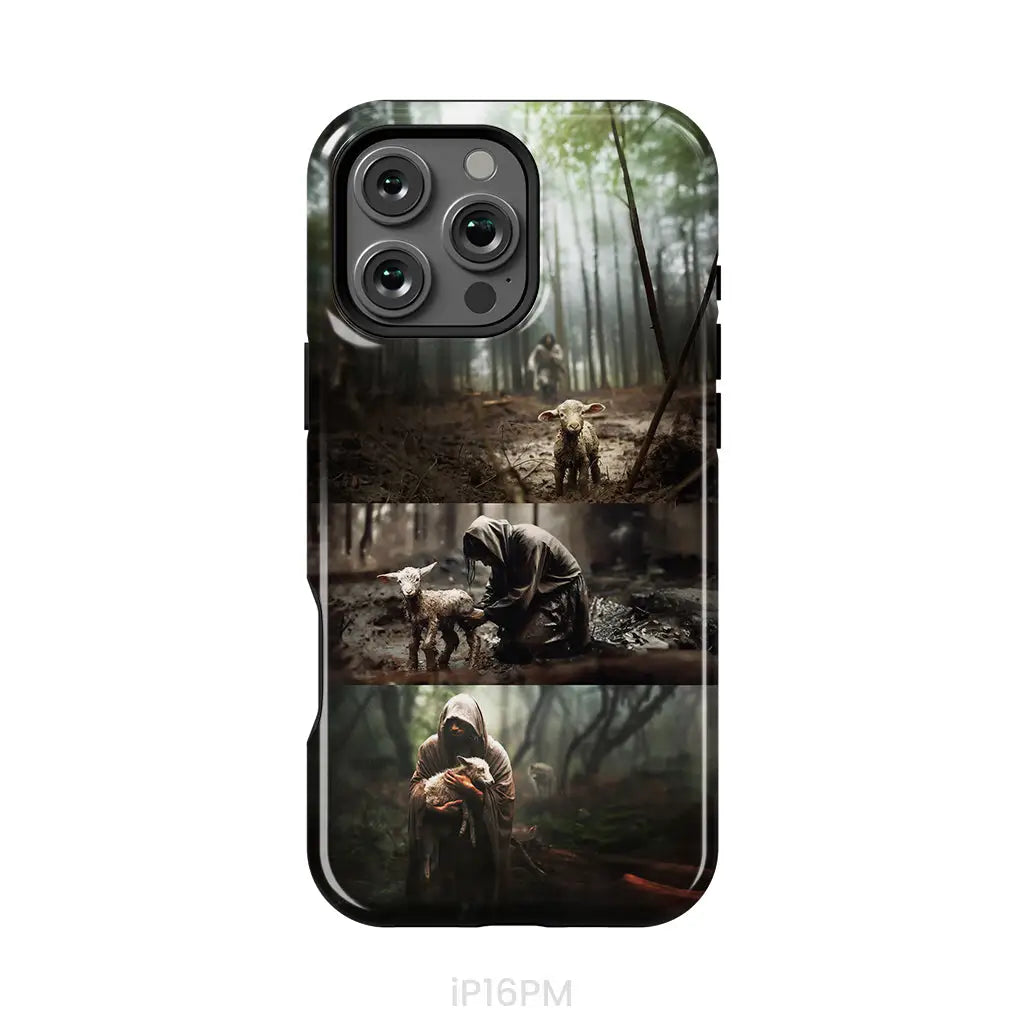 (No Text) He Ran He Rescued He Carried Phone Case iPhone 16 Pro Max / Tough Case