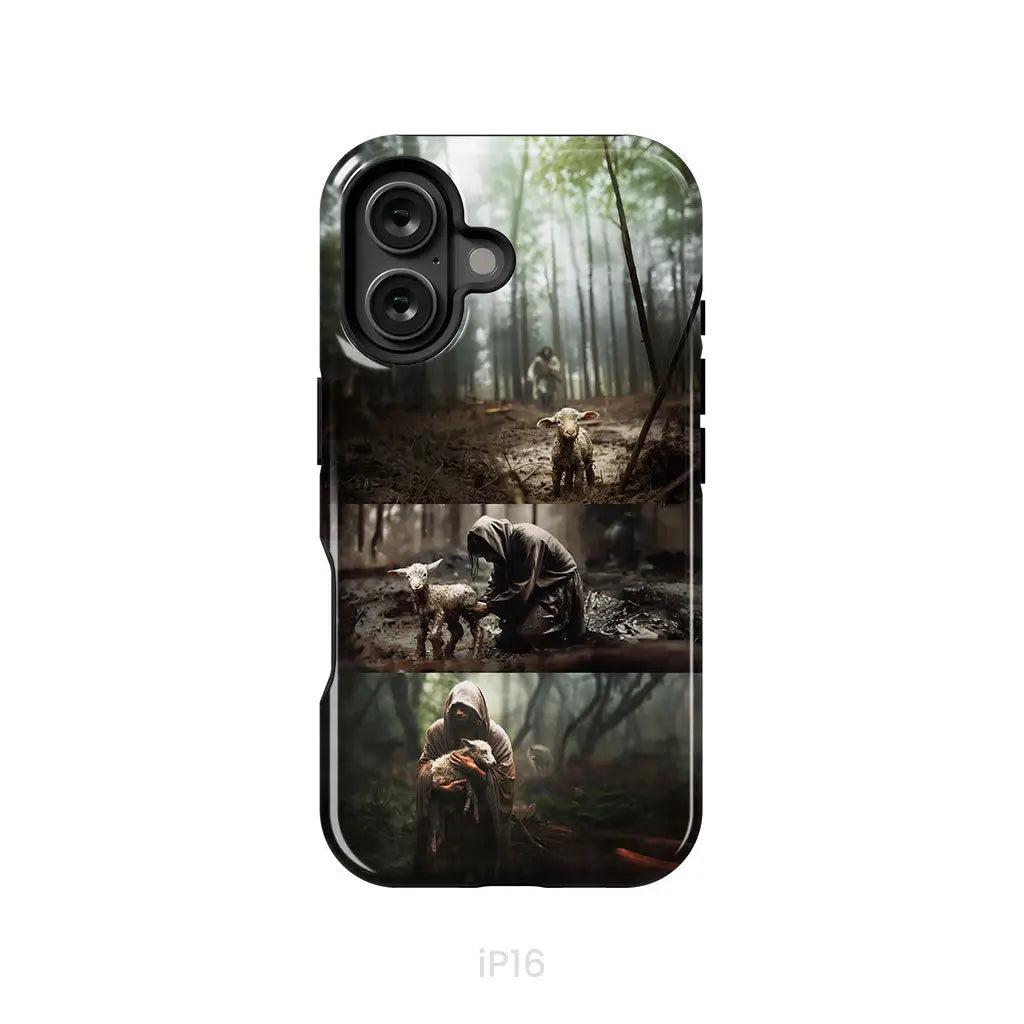 (No Text) He Ran He Rescued He Carried Phone Case iPhone 16 / Tough Case