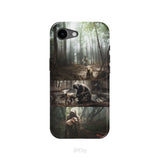 (No Text) He Ran He Rescued He Carried Phone Case iPhone 17e / Tough Case