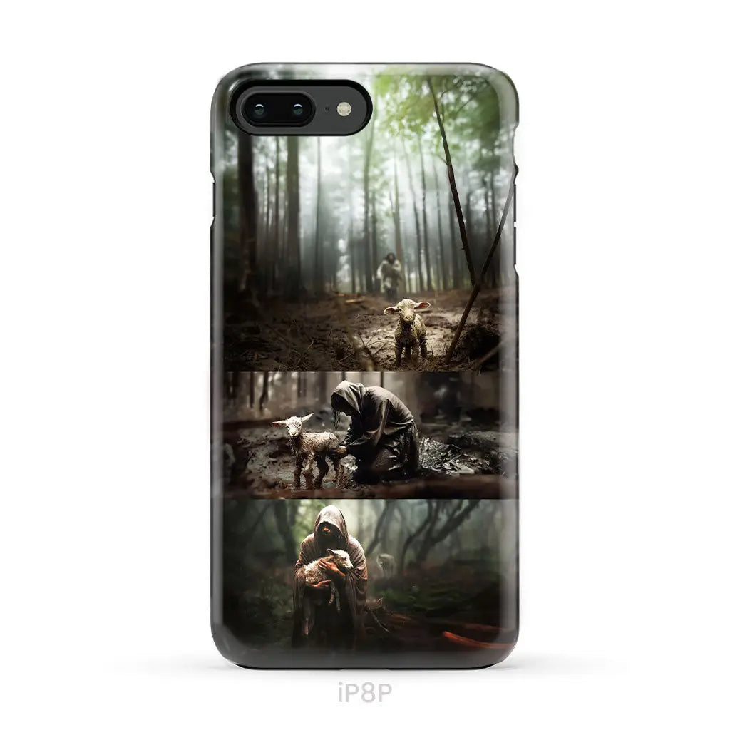 (No Text) He Ran He Rescued He Carried Phone Case iPhone 8 Plus / Tough Case