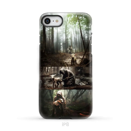 (No Text) He Ran He Rescued He Carried Phone Case iPhone 8 / Tough Case