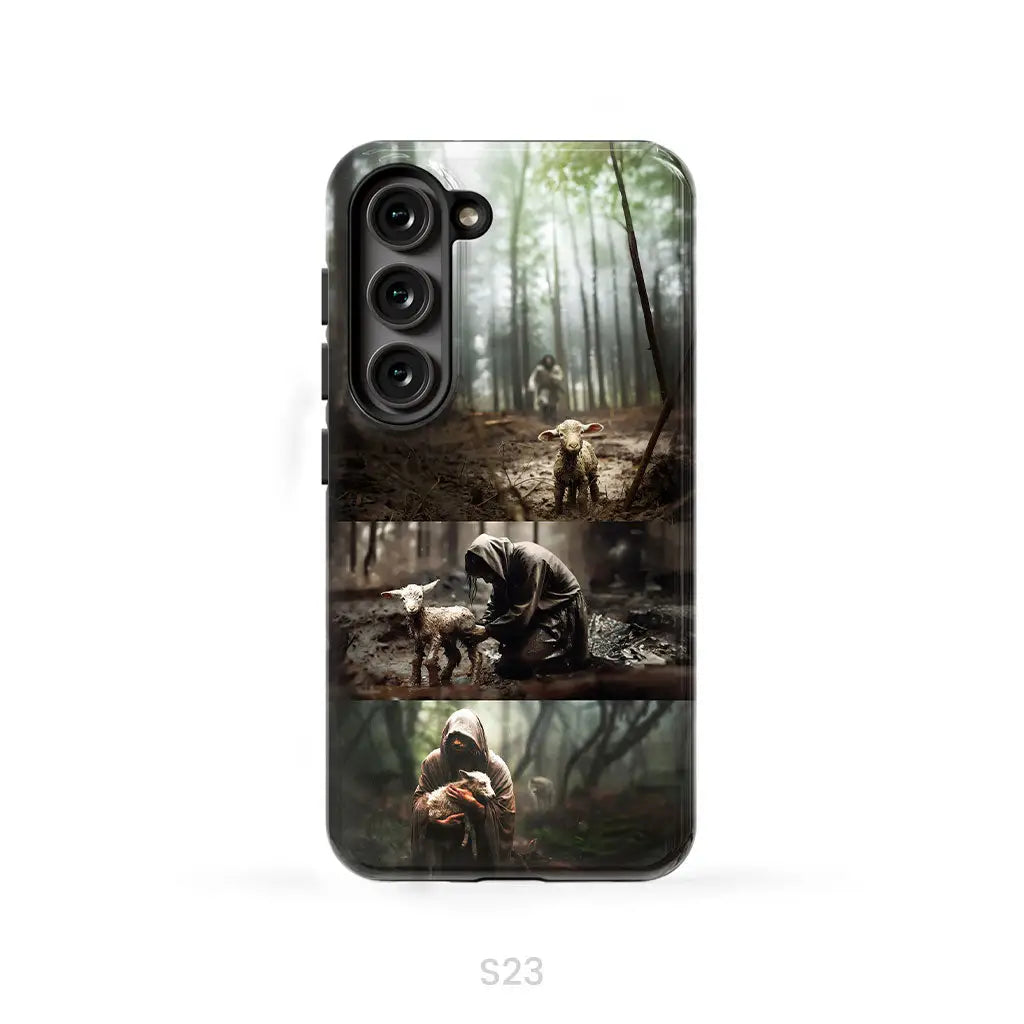 (No Text) He Ran He Rescued He Carried Phone Case Samsung Galaxy S23 (Not for S23 FE) / Tough Case