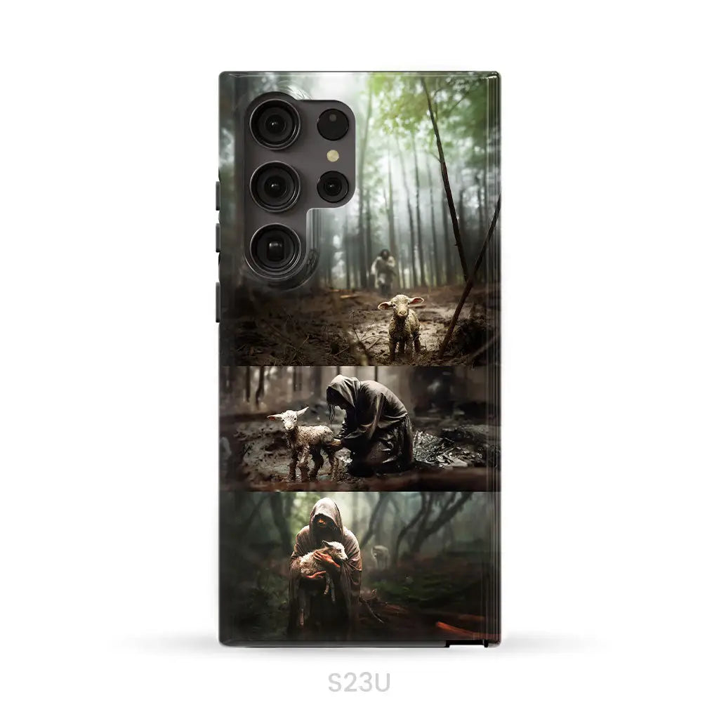 (No Text) He Ran He Rescued He Carried Phone Case Samsung Galaxy S23 Ultra / Tough Case