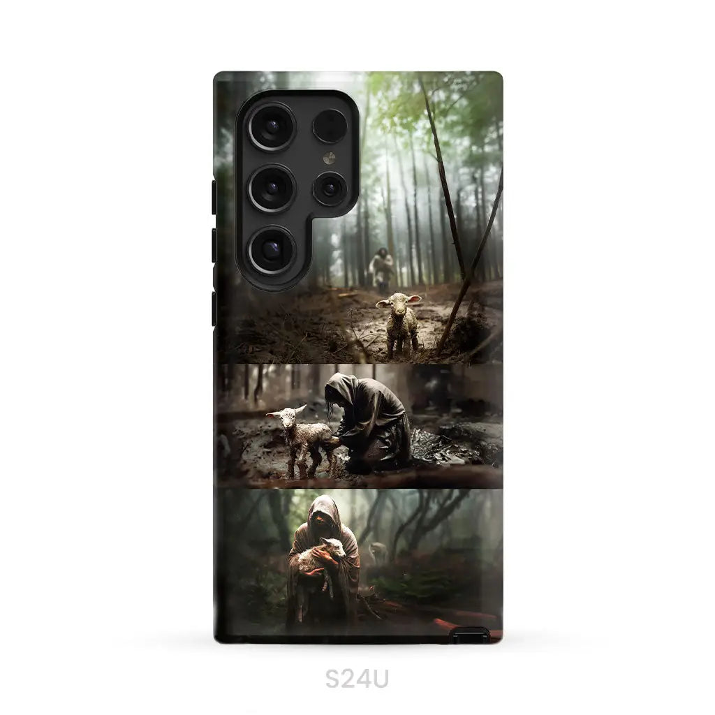 (No Text) He Ran He Rescued He Carried Phone Case Samsung Galaxy S24 Ultra / Tough Case