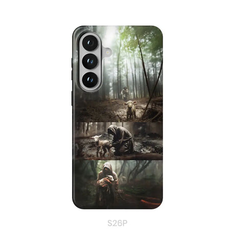 (No Text) He Ran He Rescued He Carried Phone Case Samsung Galaxy S26 Plus / Tough Case