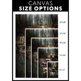 (No Text) He Ran, He Rescued, He Carried Wall Art Canvas Size Options