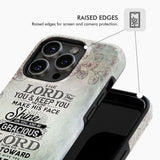 Numbers 6:24 - 26 The Lord bless you and keep phone case Christian cases