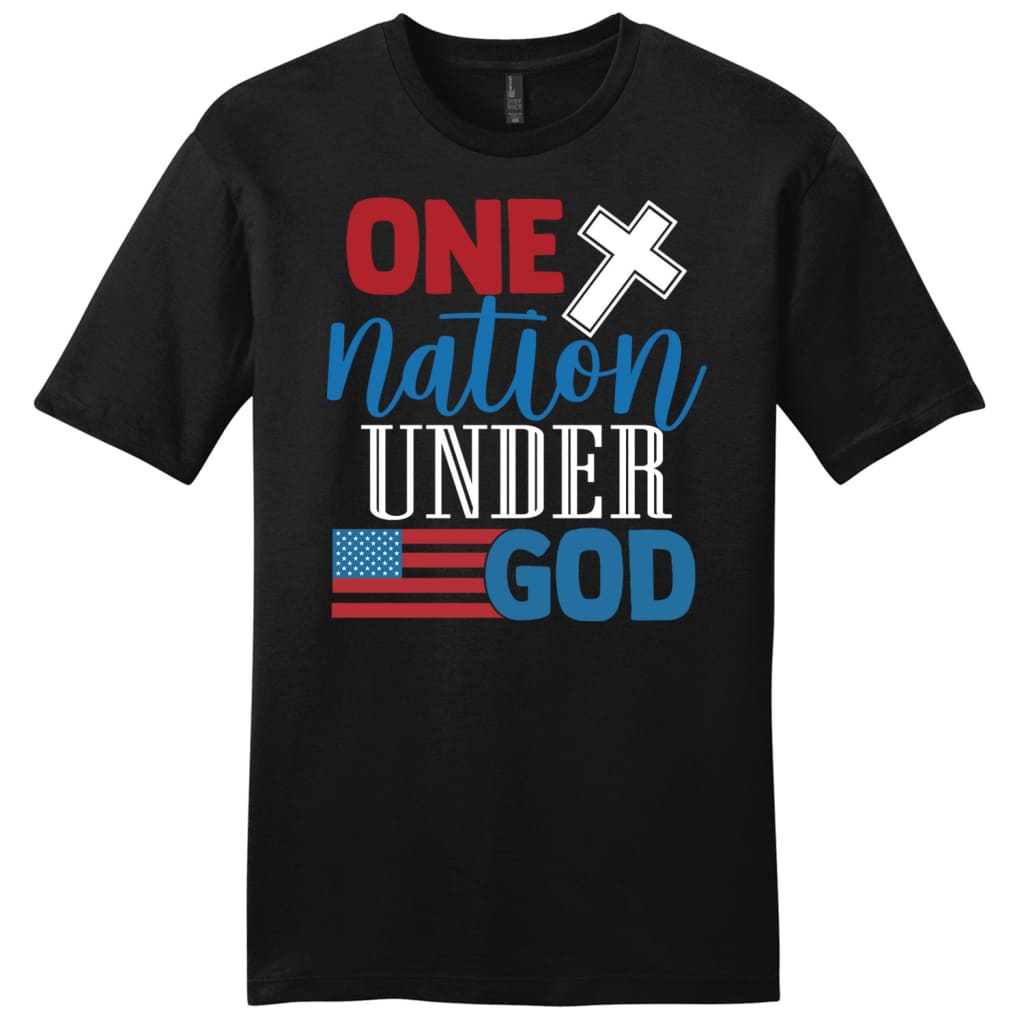 One nation under God Men’s t-shirt Black / S
