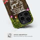Peace on earth goodwill to all Christmas phone case