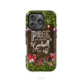 Peace on earth goodwill to all Christmas phone case iPhone 16 Pro / Tough Case