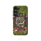 Peace on earth goodwill to all Christmas phone case Samsung Galaxy S23 (Not for FE) / Tough