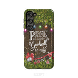 Peace on earth goodwill to all Christmas phone case Samsung Galaxy S23 Plus / Tough