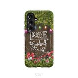 Peace on earth goodwill to all Christmas phone case Samsung Galaxy S24 / Tough