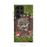 Peace on earth goodwill to all Christmas phone case Samsung Galaxy S24 Ultra / Tough