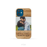Personalized Be still and know that I am God Psalm 46:10 Phone Case With Custom Photo iPhone 12 Mini / Tough Case