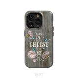 Philippians 4:13 I can do all things through Christ Bible verse phone case iPhone 15 Pro / Tough