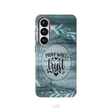 Pray wait trust Christian phone case Samsung Galaxy S26 / Tough Case