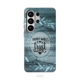 Pray wait trust Christian phone case Samsung Galaxy S26 Ultra / Tough Case