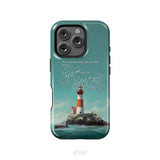 Psalm 119:105 Thy Word Is A Lamp Lighthouse Phone Case iPhone 16 Pro / Tough Case