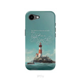 Psalm 119:105 Thy Word Is A Lamp Lighthouse Phone Case iPhone 17e / Tough Case