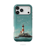 Psalm 119:105 Thy Word Is A Lamp Lighthouse Phone Case iPhone 18 Pro Max / Tough Case