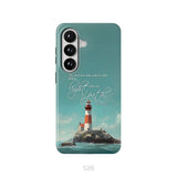 Psalm 119:105 Thy Word Is A Lamp Lighthouse Phone Case Samsung Galaxy S26 / Tough Case