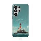 Psalm 119:105 Thy Word Is A Lamp Lighthouse Phone Case Samsung Galaxy S26 Ultra / Tough Case