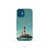 Psalm 119:105 Thy Word is a Lamp Lighthouse Phone Case iPhone 12 Mini / Tough