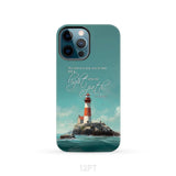 Psalm 119:105 Thy Word is a Lamp Lighthouse Phone Case iPhone 12 Pro / Tough