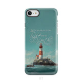 Psalm 119:105 Thy Word is a Lamp Lighthouse Phone Case iPhone 8 / Tough
