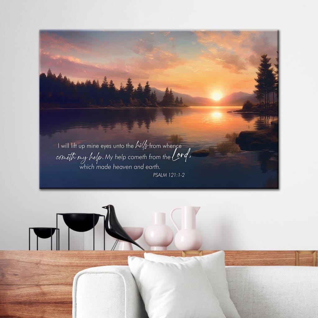 Psalm 121 1 2 My Help Cometh From The Lord Wall Art Canvas Bible Verse psalm-121-1-2-my-help-cometh-from-the-lord-wall-art-canvas-bible-verse